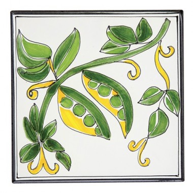 Ceramic Wall Tile Folk Peas PI297FK-09V Ceramic Wall Tile Folk Peas PI297FK-09V